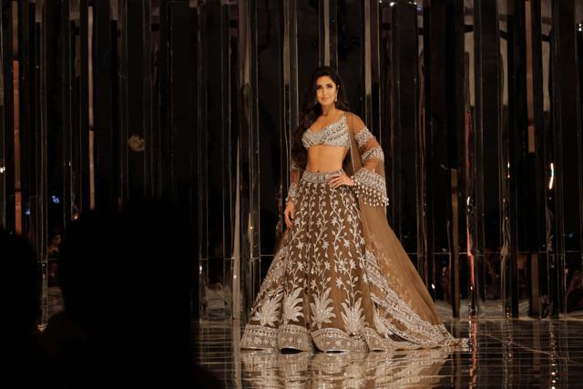 Katrina Kaif was the showstopper for Manish Malhotra’s show. (Viral Bhayani) Katrina Kaif was the showstopper for Manish Malhotra’s show. (Viral Bhayani)