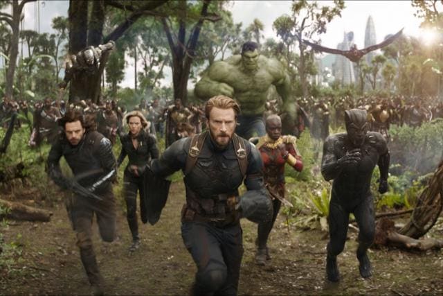 The shot that didn’t make it into Avengers: Infinity War. The shot that didn’t make it into Avengers: Infinity War.