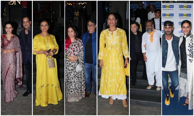 Taapsee Pannu, Prateik Babbar, Rishi Kapoor among others promote Mulk. Taapsee Pannu, Prateik Babbar, Rishi Kapoor among others promote Mulk.