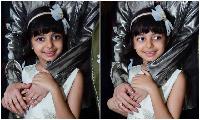 Aaradhya Bachchan at Fanney Khan screening. Aaradhya Bachchan at Fanney Khan screening.
