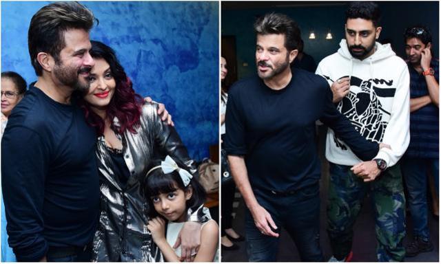 Anil Kapoor is easily among the most popular Bollywood personalities. See his easy camaraderie with Aishwarya and Abhishek Bachchan. Anil Kapoor is easily among the most popular Bollywood personalities. See his easy camaraderie with Aishwarya and Abhishek Bachchan.