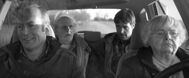 Will Forte takes his father on a road trip in Nebraska. (Paramount Pictures) Will Forte takes his father on a road trip in Nebraska. (Paramount Pictures)