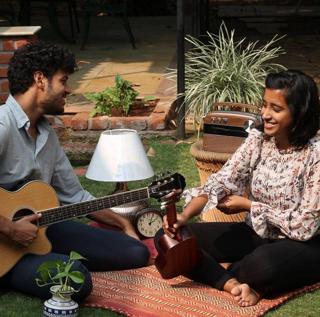 Darren D’Souza and Radhika Mohite of Feathers of Space of Symbiosis School for Liberal Arts (HT PHOTO) Darren D’Souza and Radhika Mohite of Feathers of Space of Symbiosis School for Liberal Arts (HT PHOTO)
