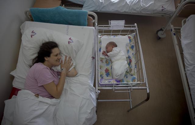 Serbia has made impressive increases in their breastfeeding rates within an hour of birth, from 8% in 2010 to 51% in 2014, more than any other low-and-middle-income country according to UNICEF. (AFP) Serbia has made impressive increases in their breastfeeding rates within an hour of birth, from 8% in 2010 to 51% in 2014, more than any other low-and-middle-income country according to UNICEF. (AFP)