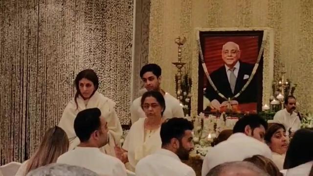 Shweta Bachchan Nanda and her son, Agatsya. (Viral Bhayani) Shweta Bachchan Nanda and her son, Agatsya. (Viral Bhayani)
