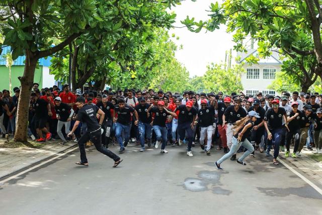 Lala Lajpat Rai’s Tsunami fest, 2017. This time around, students plan to use QR codes for registration to help save time. Lala Lajpat Rai’s Tsunami fest, 2017. This time around, students plan to use QR codes for registration to help save time.