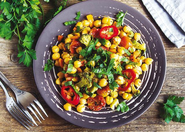 The spicy chaat-style channa, with kulchas or bhaturas, must be among India’s fastest growing snack foods (Shutterstock)