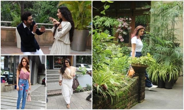 Parineeti Chopra was spotted at a Bandra Salon. Nushrat Bharucha too was spotted at Bandra. Stree’s promotion saw Rajkummar Rao and Shraddha Kapoor fooling around while Vidya Balan was seen leaving Puma store, Khar. Parineeti Chopra was spotted at a Bandra Salon. Nushrat Bharucha too was spotted at Bandra. Stree’s promotion saw Rajkummar Rao and Shraddha Kapoor fooling around while Vidya Balan was seen leaving Puma store, Khar.