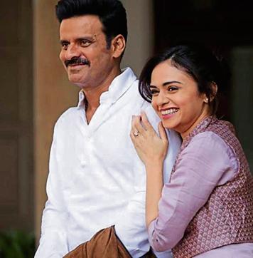 Manoj Bajpai and Amruta in a still from the film Satyameva Jayate Manoj Bajpai and Amruta in a still from the film Satyameva Jayate