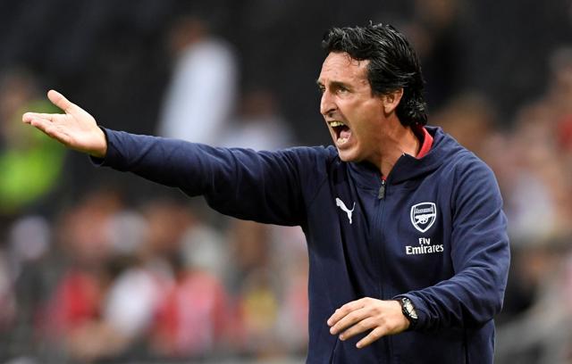 Unai Emery took over as Arsenal manager after the departure of Arsene Wenger. (REUTERS) Unai Emery took over as Arsenal manager after the departure of Arsene Wenger. (REUTERS)