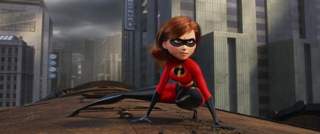 This image released by Disney Pixar shows the character Helen/Elastigirl, voiced by Holly Hunter in Incredibles 2. (AP)