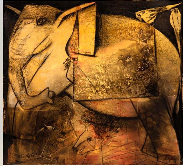 An artwork titled Lost Horizon by Paresh Maity. An artwork titled Lost Horizon by Paresh Maity.