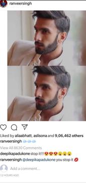 Check out the interaction between Ranveer Singh and Deepika Padukone. Check out the interaction between Ranveer Singh and Deepika Padukone.