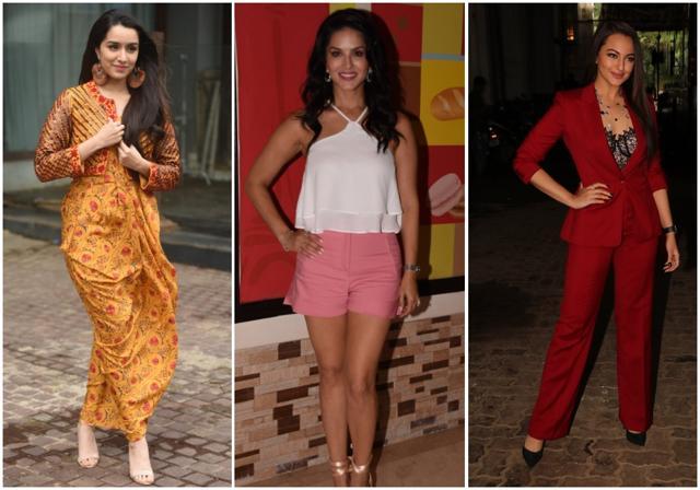 Shraddha Kapoor was at a photo shoot while Sonakshi Sinha promoted Happy Phir Bhag Jayegi at dance reality show Dance Deewane. Shraddha Kapoor was at a photo shoot while Sonakshi Sinha promoted Happy Phir Bhag Jayegi at dance reality show Dance Deewane.