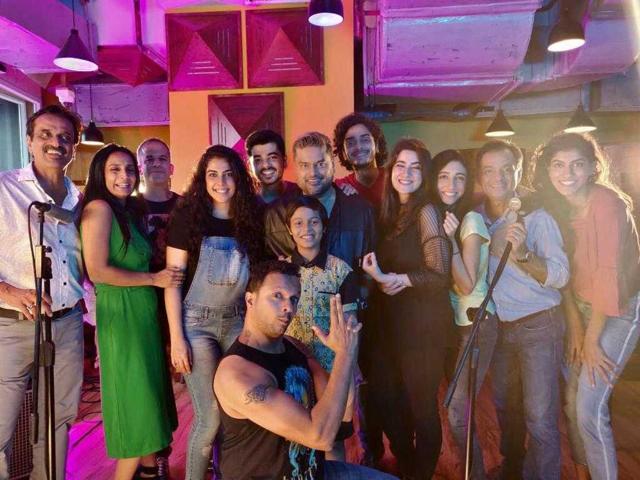 The cast of #SingIndiaSing The cast of #SingIndiaSing