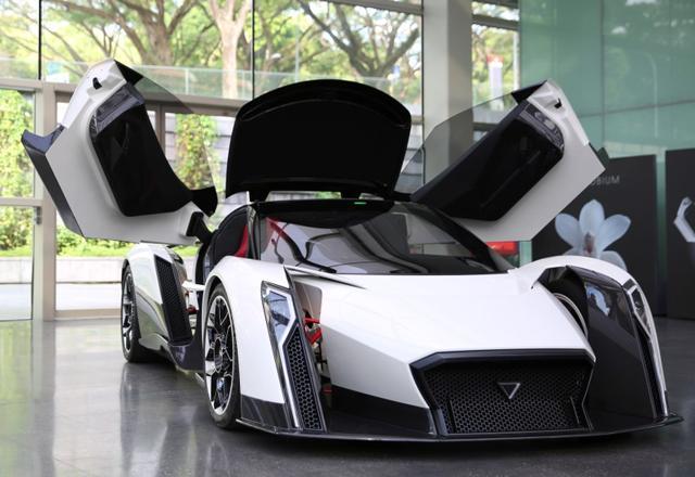 The Vanda Dendrobium supercar. (REUTERS) The Vanda Dendrobium supercar. (REUTERS)