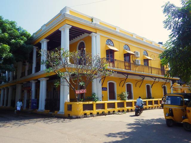Pondicherry’s French quarter. (Shutterstock) Pondicherry’s French quarter. (Shutterstock)