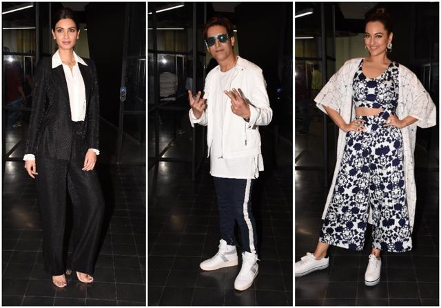 Diana Penty, Jimmy Shergill and Sonakshi Sinha promote their film, Happy Phir Bhag Jayegi. Diana Penty, Jimmy Shergill and Sonakshi Sinha promote their film, Happy Phir Bhag Jayegi.