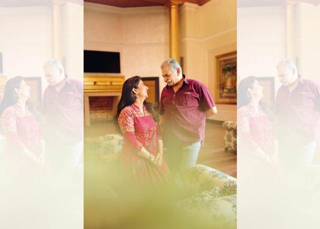 Anuj Bahri and Rajni Malhotra helm the Bahrisons Booksellers. On Rajni: Kurta, Rain and Rainbow. On Anuj: Shirt, Summer Line; trousers, tailored from a shop in Khan Market (Dolly Haorambam ) Anuj Bahri and Rajni Malhotra helm the Bahrisons Booksellers. On Rajni: Kurta, Rain and Rainbow. On Anuj: Shirt, Summer Line; trousers, tailored from a shop in Khan Market (Dolly Haorambam )