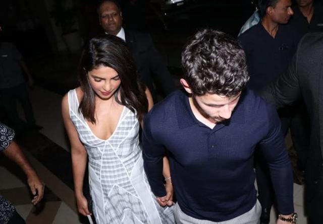 Nick Jonas and Priyanka Chopra’s dinner date on Friday.