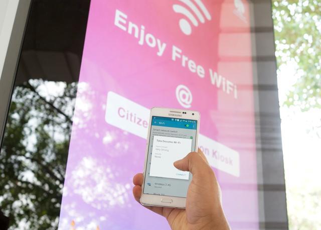 We tested the Wi-Fi around Connaught Place. (Gokul V.Shine/HT Photo)