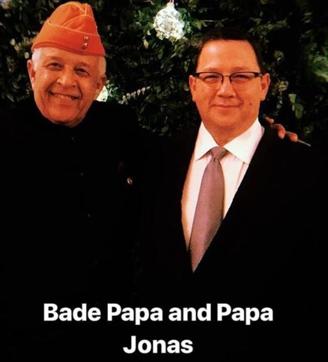 Nick Jonas shared a photo of his father with Priyanka’s uncle.