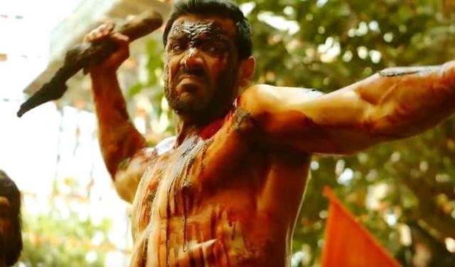 Satyameva Jayate’s leading man, John Abraham is a scud missile of a man who goes on a vigilante spree across Mumbai. (Instagram)