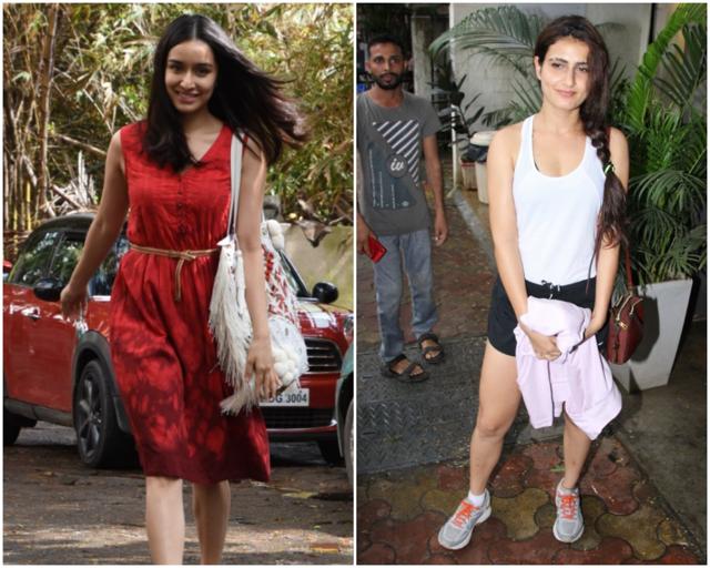 Shraddha Kapoor was seen in Juhu while Fatima at Sequel, Mumbai. Shraddha Kapoor was seen in Juhu while Fatima at Sequel, Mumbai.