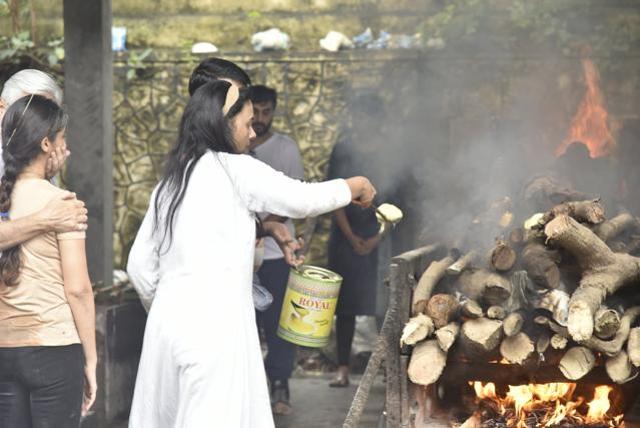 Suchitra Krishnamoorthi during the ceremony.