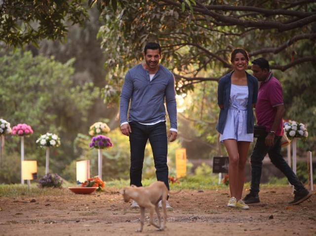 John Abraham in a still from the film Satyameva Jayate.