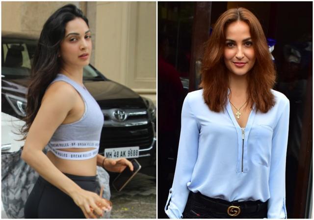 Kiara Advani snapped in Andheri while Elli Avram was seen at Bastian, Bandra Kiara Advani snapped in Andheri while Elli Avram was seen at Bastian, Bandra