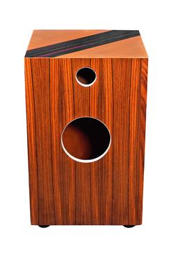 Avirup Das’s modified Peruvian cajon, with two holes instead of one, has found 18 takers so far. Avirup Das’s modified Peruvian cajon, with two holes instead of one, has found 18 takers so far.