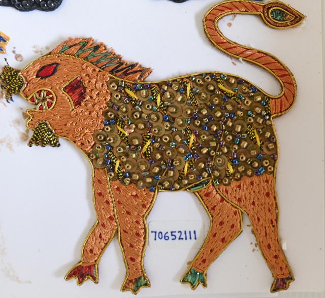 It takes a long time to master the art of embroidering with metal thread, but once you have, the gold can be replaced with almost any metal and the thread dyed any colour, making the craft extremely versatile, designers say. (Satyabrata Tripathy / HT Photo)