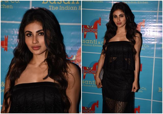Gold girl Mouni Roy at Basanti and Co launch. Gold girl Mouni Roy at Basanti and Co launch.