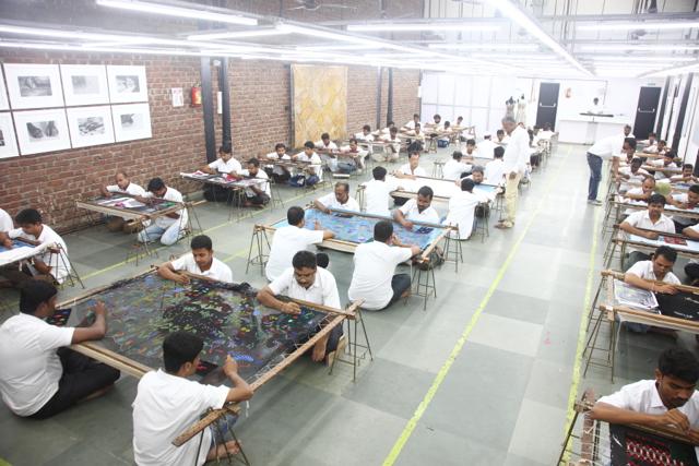 “My grandfather got two orders a month, and I get 10. But he never had to research, attend workshops. Things were simpler then. There is a lot of design intervention and innovation now,” says Khan Ali, 37, a craftsman from Mysuru.