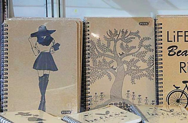 For those whose taste isn’t quirky, these classy diaries are a winner. 
₹124; Stall: H7B-6B. (PHOTO: AMAL KS/HT)
