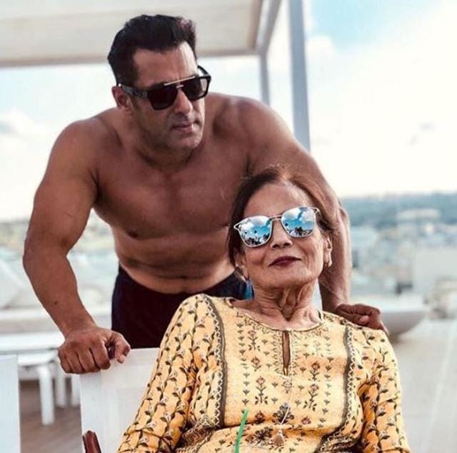 Salman Khan is spending time with the ‘love of his life’, mother Salma Khan.