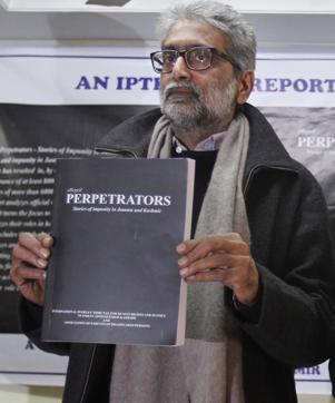 Gautam Navlakha is a journalist. (AP) Gautam Navlakha is a journalist. (AP)