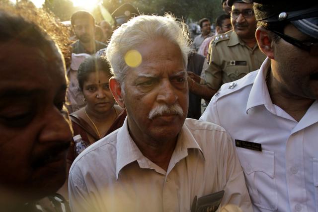 Varavara Rao has been arrested on more than one occasion in different cases. (AP) Varavara Rao has been arrested on more than one occasion in different cases. (AP)