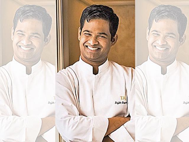 Chef Srijith Gopinath’s food is rooted in Indian cuisine Chef Srijith Gopinath’s food is rooted in Indian cuisine