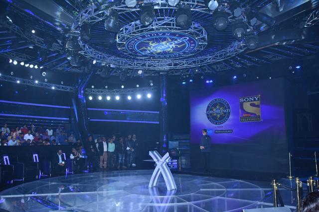 Amitabh Bachchan at Kaun Banega Crorepati Season 10 press conference.