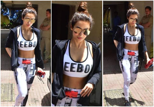 Malaika Arora and her gym sessions. Malaika Arora and her gym sessions.