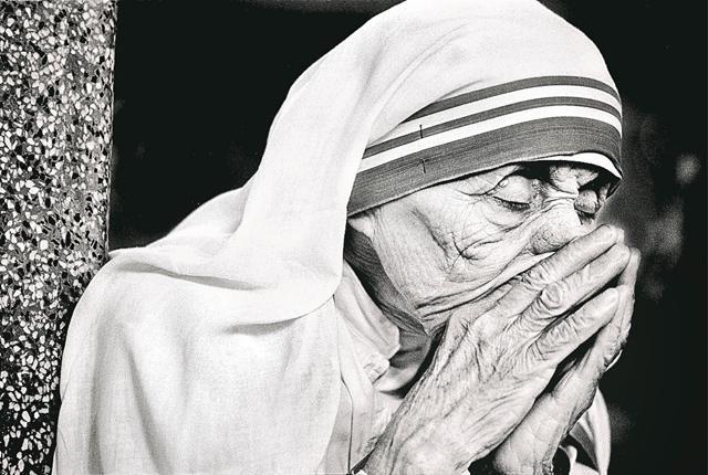 A portrait of Mother Teresa taken in 1995 (Raghu Rai) A portrait of Mother Teresa taken in 1995 (Raghu Rai)