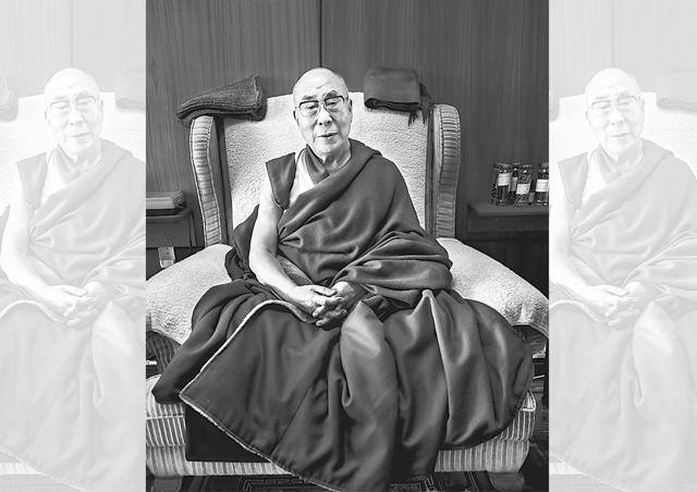 The Dalai Lama photographed at Dharamsala in 2014 (Raghu Rai) The Dalai Lama photographed at Dharamsala in 2014 (Raghu Rai)