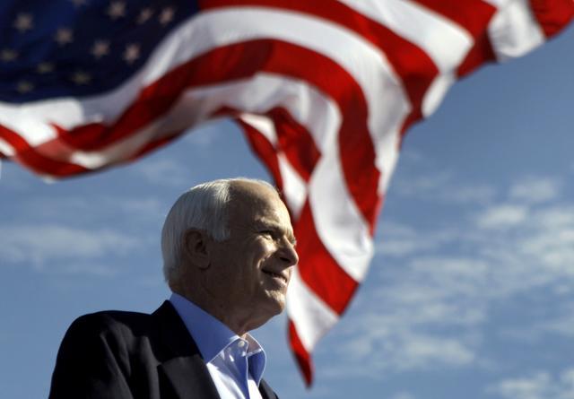 Senator John McCain at a rally in Tampa. (AP File Photo) Senator John McCain at a rally in Tampa. (AP File Photo)