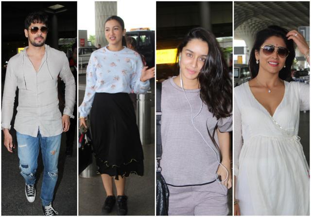 Airport diaries - Sidharth Malhotra, Gauahar Khan, Shraddha Kapoor and Shriya Saran. Airport diaries - Sidharth Malhotra, Gauahar Khan, Shraddha Kapoor and Shriya Saran.