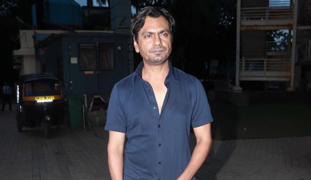 Nawazuddin Siddiqui seen at Juhu PVR. Nawazuddin Siddiqui seen at Juhu PVR.