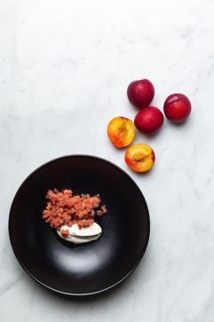 Prateek Sadhu of Masque has turned foraging into an art form. Here, he breaks loose with a dessert of pickled plum and black pepper. Prateek Sadhu of Masque has turned foraging into an art form. Here, he breaks loose with a dessert of pickled plum and black pepper.