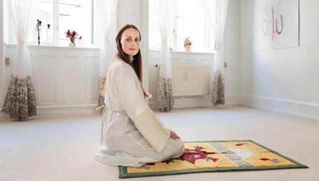 This picture taken in 2016 shows Sherin Khankan of Denmarka, the female-led mosque posing for a photo in Copenhagen, Denmark. (AFP) This picture taken in 2016 shows Sherin Khankan of Denmarka, the female-led mosque posing for a photo in Copenhagen, Denmark. (AFP)