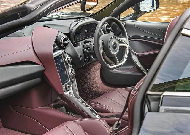 This car doesn’t have a single button on the steering wheel, which is quite the opposite of Ferrari This car doesn’t have a single button on the steering wheel, which is quite the opposite of Ferrari